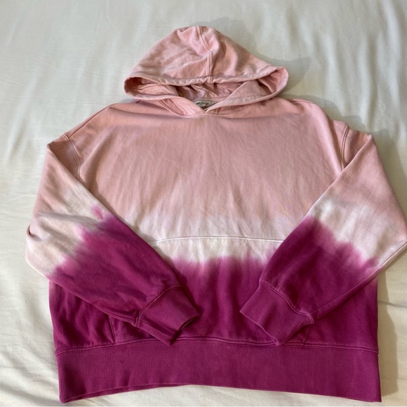 Wildfox Women's French Terry Relaxed Fit Tie-Dye Hoodie size medium Oversized - Picture 9 of 9